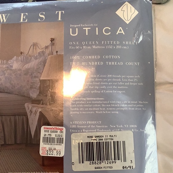 Eileen West queen sheets - Picture 6 of 7